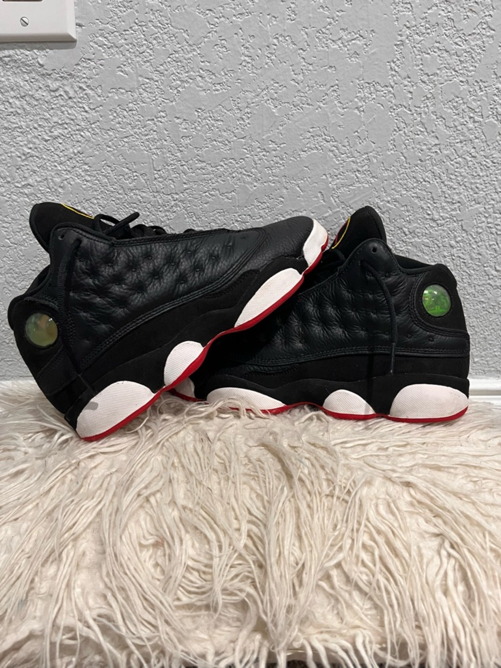 Jordan Air 13 Retro GS -Black White Red Mid-Top Sneakers